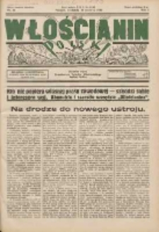 Włościanin Polski: naczelny organ Zawodowego Związku Włościańskiego 1933.06.11 R.5 Nr24