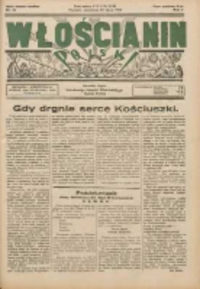 Włościanin Polski: naczelny organ Zawodowego Związku Włościańskiego 1933.07.30 R.5 Nr31