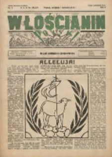 Włościanin Polski: organ polityczno-gospodarczy 1934.04.01 R.6 Nr5