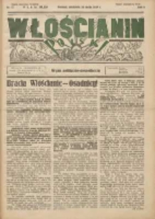 Włościanin Polski: organ polityczno-gospodarczy 1934.05.20 R.6 Nr12