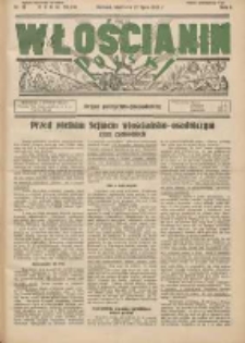 Włościanin Polski: organ polityczno-gospodarczy 1934.07.22 R.6 Nr21