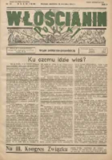 Włościanin Polski: organ polityczno-gospodarczy 1934.08.19 R.6 Nr25