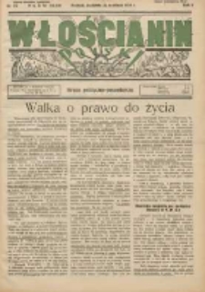 Włościanin Polski: organ polityczno-gospodarczy 1934.09.16 R.6 Nr29