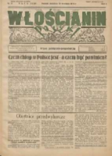 Włościanin Polski: organ polityczno-gospodarczy 1934.09.30 R.6 Nr31