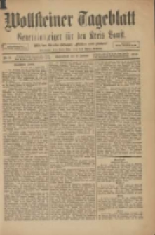 Wollsteiner Tageblatt: Generalanzeiger f&uuml;r den Kreis Bomst: mit der Gratis-Beilage: "Bl&auml;tter und Bl&uuml;ten" 1910.01.08 Nr6
