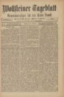 Wollsteiner Tageblatt: Generalanzeiger f&uuml;r den Kreis Bomst: mit der Gratis-Beilage: "Bl&auml;tter und Bl&uuml;ten" 1910.01.21 Nr17