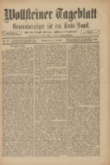 Wollsteiner Tageblatt: Generalanzeiger für den Kreis Bomst: mit der Gratis-Beilage: "Blätter und Blüten" 1910.01.21 Nr17