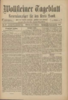 Wollsteiner Tageblatt: Generalanzeiger f&uuml;r den Kreis Bomst: mit der Gratis-Beilage: "Bl&auml;tter und Bl&uuml;ten" 1910.02.09 Nr33