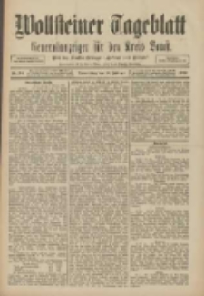 Wollsteiner Tageblatt: Generalanzeiger f&uuml;r den Kreis Bomst: mit der Gratis-Beilage: "Bl&auml;tter und Bl&uuml;ten" 1910.02.10 Nr34