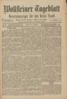 Wollsteiner Tageblatt: Generalanzeiger für den Kreis Bomst: mit der Gratis-Beilage: "Blätter und Blüten" 1910.02.11 Nr35