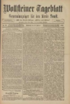 Wollsteiner Tageblatt: Generalanzeiger f&uuml;r den Kreis Bomst: mit der Gratis-Beilage: "Bl&auml;tter und Bl&uuml;ten" 1910.02.16 Nr39
