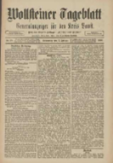 Wollsteiner Tageblatt: Generalanzeiger f&uuml;r den Kreis Bomst: mit der Gratis-Beilage: "Bl&auml;tter und Bl&uuml;ten" 1910.02.17 Nr40