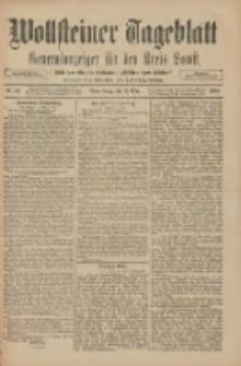 Wollsteiner Tageblatt: Generalanzeiger f&uuml;r den Kreis Bomst: mit der Gratis-Beilage: "Bl&auml;tter und Bl&uuml;ten" 1910.03.03 Nr52