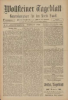 Wollsteiner Tageblatt: Generalanzeiger f&uuml;r den Kreis Bomst: mit der Gratis-Beilage: "Bl&auml;tter und Bl&uuml;ten" 1910.03.05 Nr54