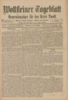 Wollsteiner Tageblatt: Generalanzeiger für den Kreis Bomst: mit der Gratis-Beilage: "Blätter und Blüten" 1910.03.10 Nr58