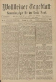 Wollsteiner Tageblatt: Generalanzeiger f&uuml;r den Kreis Bomst: mit der Gratis-Beilage: "Bl&auml;tter und Bl&uuml;ten" 1910.04.03 Nr77