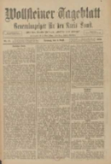 Wollsteiner Tageblatt: Generalanzeiger für den Kreis Bomst: mit der Gratis-Beilage: "Blätter und Blüten" 1910.04.03 Nr77