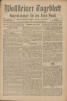 Wollsteiner Tageblatt: Generalanzeiger f&uuml;r den Kreis Bomst: mit der Gratis-Beilage: "Bl&auml;tter und Bl&uuml;ten" 1910.04.09 Nr82