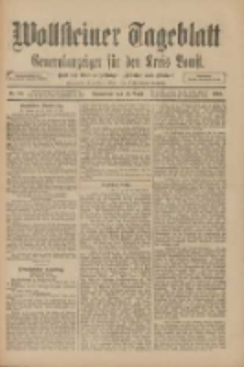 Wollsteiner Tageblatt: Generalanzeiger f&uuml;r den Kreis Bomst: mit der Gratis-Beilage: "Bl&auml;tter und Bl&uuml;ten" 1910.04.16 Nr88