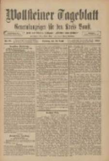 Wollsteiner Tageblatt: Generalanzeiger f&uuml;r den Kreis Bomst: mit der Gratis-Beilage: "Bl&auml;tter und Bl&uuml;ten" 1910.04.26 Nr96