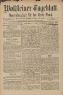 Wollsteiner Tageblatt: Generalanzeiger f&uuml;r den Kreis Bomst: mit der Gratis-Beilage: "Bl&auml;tter und Bl&uuml;ten" 1910.04.28 Nr98