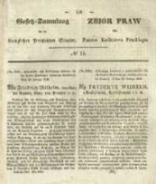 Gesetz-Sammlung für die Königlichen Preussischen Staaten. 1845 No11