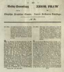 Gesetz-Sammlung für die Königlichen Preussischen Staaten. 1845 No20