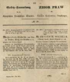 Gesetz-Sammlung f&uuml;r die K&ouml;niglichen Preussischen Staaten. 1845 No30