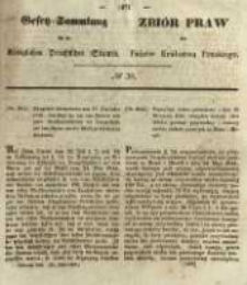 Gesetz-Sammlung f&uuml;r die K&ouml;niglichen Preussischen Staaten. 1845 No38