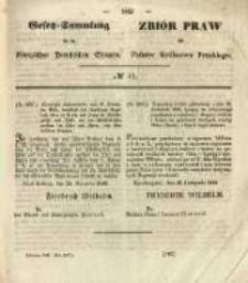 Gesetz-Sammlung für die Königlichen Preussischen Staaten. 1845 No41
