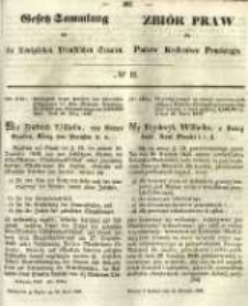 Gesetz-Sammlung f&uuml;r die K&ouml;niglichen Preussischen Staaten. 1849.04.20 No12