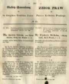 Gesetz-Sammlung f&uuml;r die K&ouml;niglichen Preussischen Staaten. 1849.07.05 No23