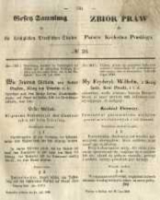 Gesetz-Sammlung f&uuml;r die K&ouml;niglichen Preussischen Staaten. 1849.07.15 No26
