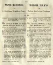 Gesetz-Sammlung f&uuml;r die K&ouml;niglichen Preussischen Staaten. 1849.10.11 No35