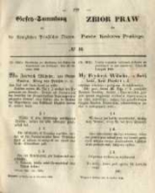 Gesetz-Sammlung f&uuml;r die K&ouml;niglichen Preussischen Staaten. 1849.12.03 No40