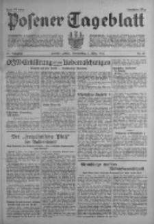Posener Tageblatt 1938.03.03 Jg.77 Nr50