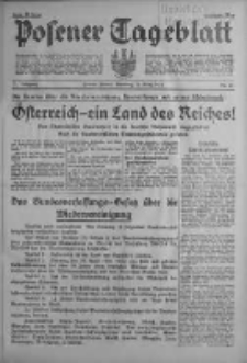 Posener Tageblatt 1938.03.15 Jg.77 Nr60