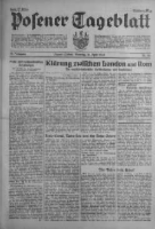 Posener Tageblatt 1938.04.10 Jg.77 Nr83