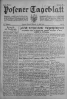 Posener Tageblatt 1938.04.13 Jg.77 Nr85