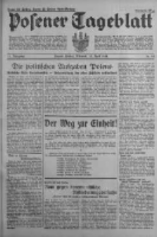 Posener Tageblatt 1938.04.27 Jg.77 Nr95