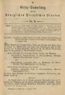 Gesetz-Sammlung für die Königlichen Preussischen Staaten. 1900.02.13 No6
