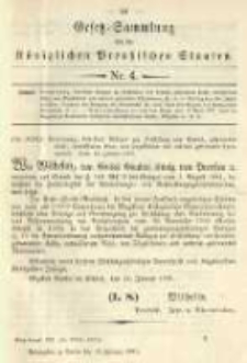 Gesetz-Sammlung für die Königlichen Preussischen Staaten. 1901.02.13 No4
