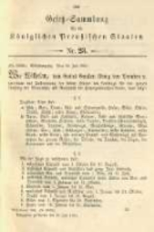 Gesetz-Sammlung für die Königlichen Preussischen Staaten. 1904.07.30 No23