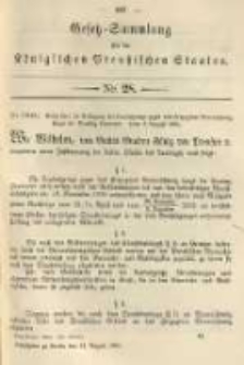 Gesetz-Sammlung für die Königlichen Preussischen Staaten. 1904.08.24 No28