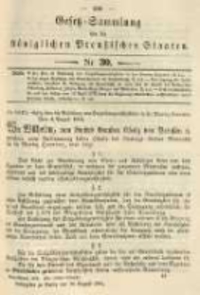Gesetz-Sammlung für die Königlichen Preussischen Staaten. 1904.08.26 No30