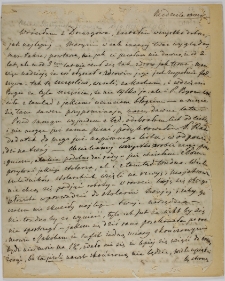 List Celestyny Działyńskiej do Tytusa Działyńskiego, 13.09.1859 lub 1860