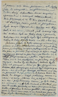 List Celestyny Działyńskiej do Tytusa Działyńskiego, 03.04.1859