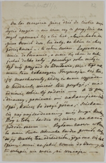 List Celestyny Działyńskiej do Tytusa Działyńskiego, 18.09.1859