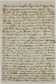 List Celestyny Działyńskiej do Tytusa Działyńskiego, 31.01.1860