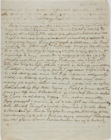 List Jana Działyńskiego do Tytusa Działyńskiego, 27.02.1850